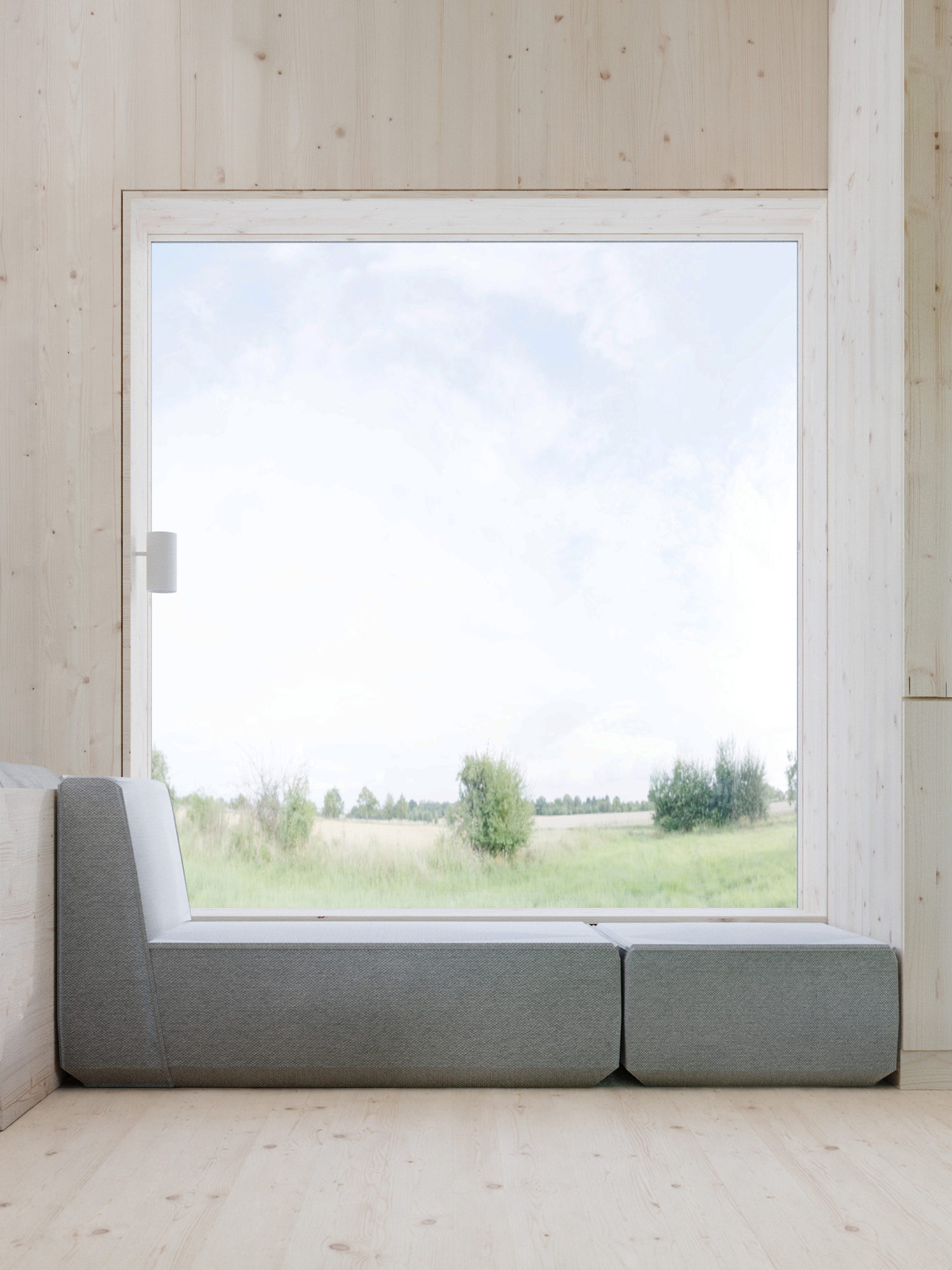 Sitzbank mit Panoramafenster Nohus 25B