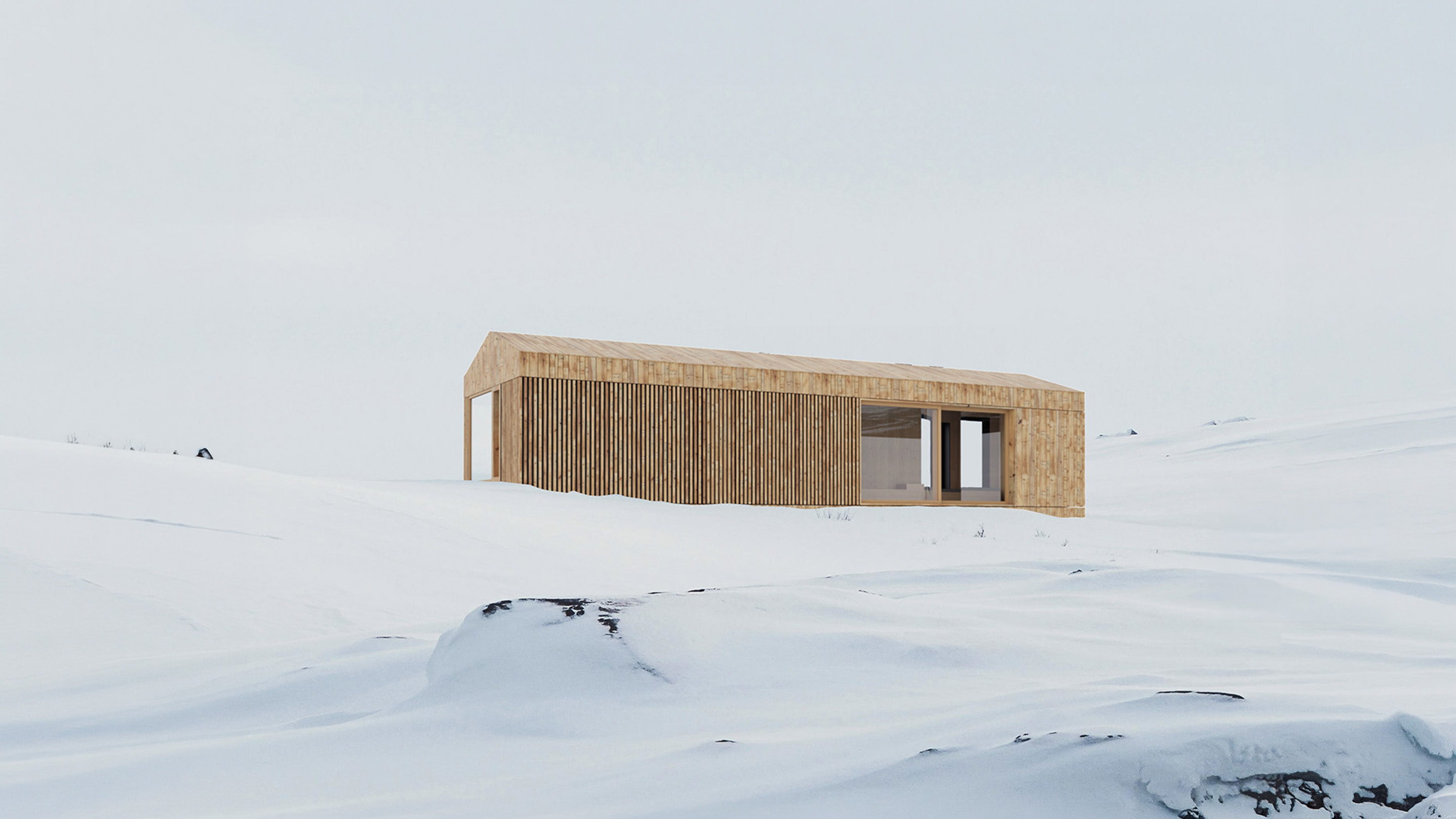 Nohus 25A im Schnee