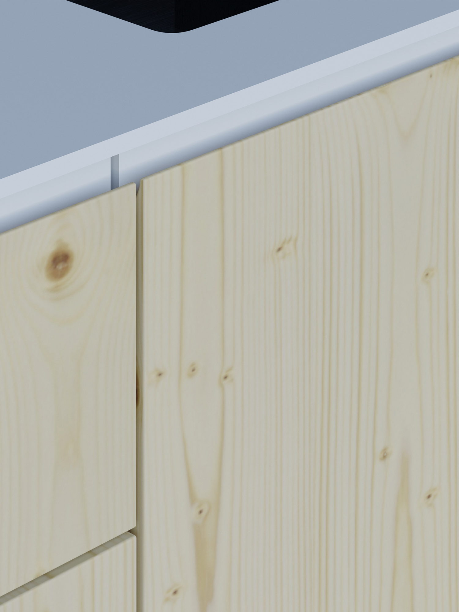 Materialdetail Holzfugen